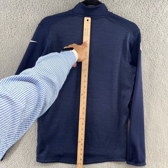 Nike Navy Los Angeles Chargers Fan Gear Element Half-Zip Performance Jacket XS - Picture 11 of 14